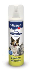 VITAKRAFT ® ПРИВЛИЧАЩ СПРЕЙ 250ml за КУЧЕТА и за КОТКИ - привлича към места за уриниране, изхождане, тоалетна, Vita  Cosmetics