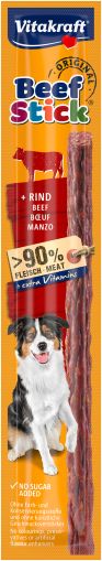 Лакомства за кучета - Vitakraft Beef Stick Rind - Саламена пръчица с говеждо месо