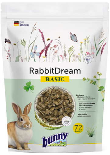 Храна за зайчета след 6-ия месец 600 г - bunny BASIC 600 g