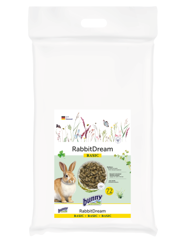 Храна за зайчета след 6-ия месец 4 кг - bunny BASIC