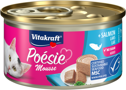 Vitakraft, POÉSIE - Консерва със сьомга - МУС