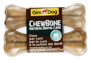 GimDog Chewbone 2 бр, 11,25 см - Кокал за кучета за естествена дентална грижа 2 бр, 11,25 см