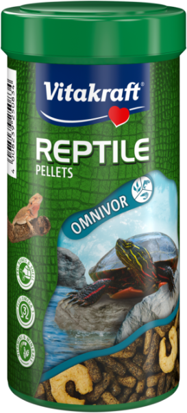 Vitakraft ® Reptile PELLETS – ОСНОВНА ХРАНА ЗА ВСЕЯДНИ ВЛЕЧУГИ, ПЕЛЕТИ