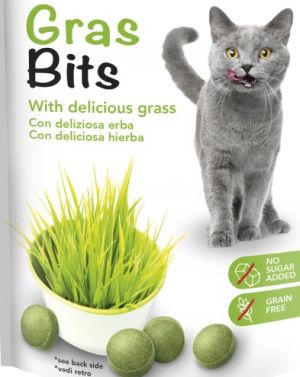 Котешка трева на таблетки 1 бр. 15g GimCat GrasBits